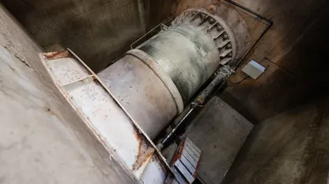 Diario de Cuyo | EL AGUA, PRIORIDAD. Las obras vinculadas a la eficiencia hídrica, como el descargador de fondo de Cuesta del Viento (foto), o la red de agua potable de Jáchal, son la prioridad.