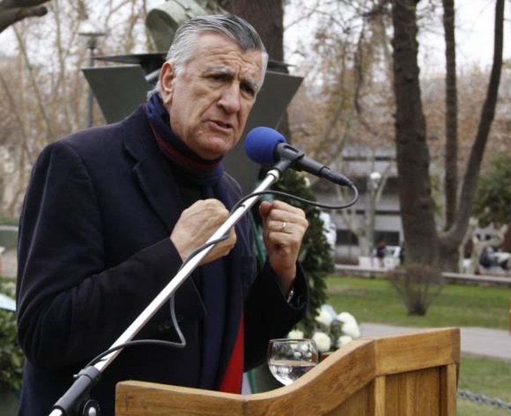 Homenaje para  el líder del PJ