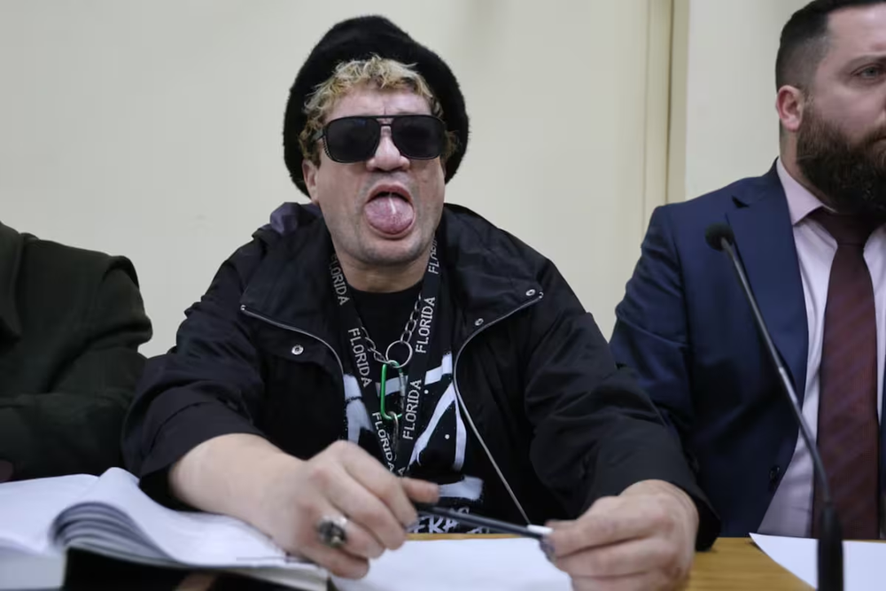 Puty Álvarez durante el juicio.