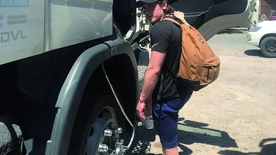 Tuvo que ir en camión desde San Juan para entrenar en San Lorenzo