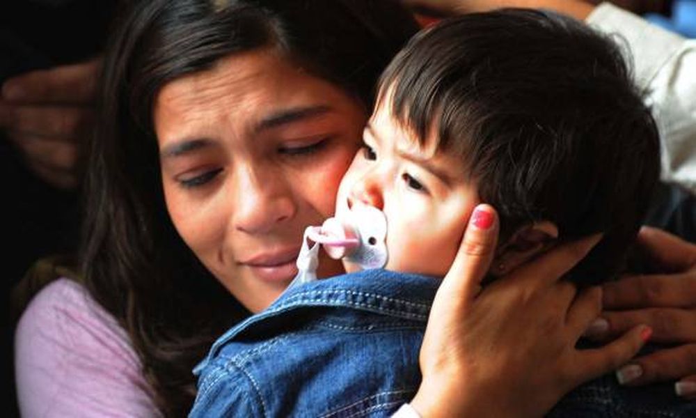 Recuperó a su beba después de 5 meses