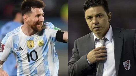 Gallardo: “Nosotros lo maltratamos bastante a Messi, no nos hagamos ahora los patriotas”