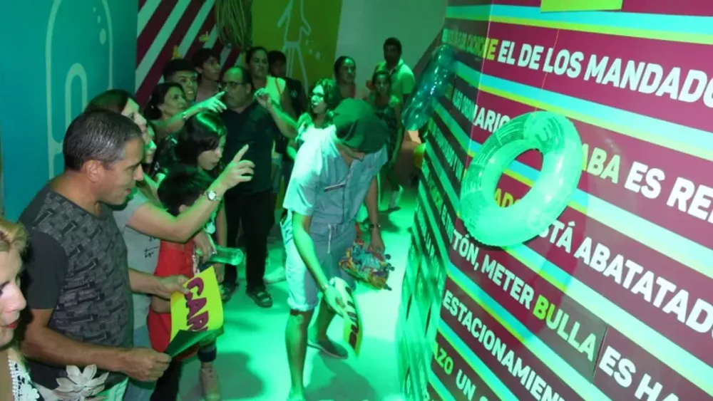 Arte, juegos y educación en el stand institucional de la Fiesta del Sol