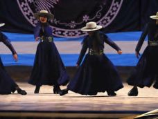 En el certamen nacional de Malambo Femenino, San Juanpasó a la final en la categoría menor, con Valkiria (foto) y Valentina Villalón.&nbsp;
