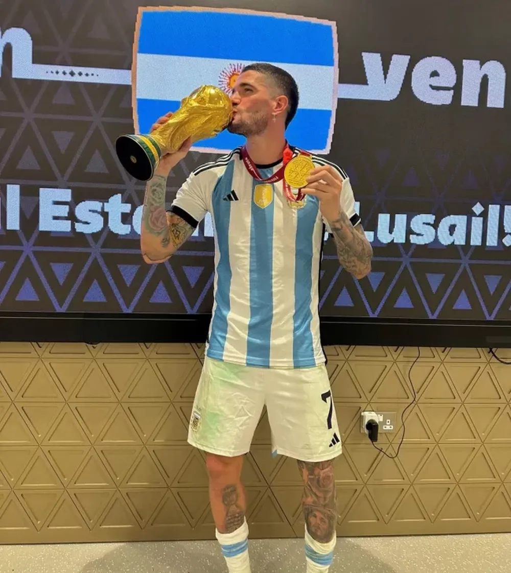 De Paul, entre lágrimas: “Es una alegría que no puedo explicar”