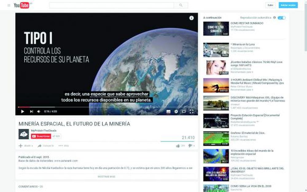 Minería espacial, el futuro de la minería