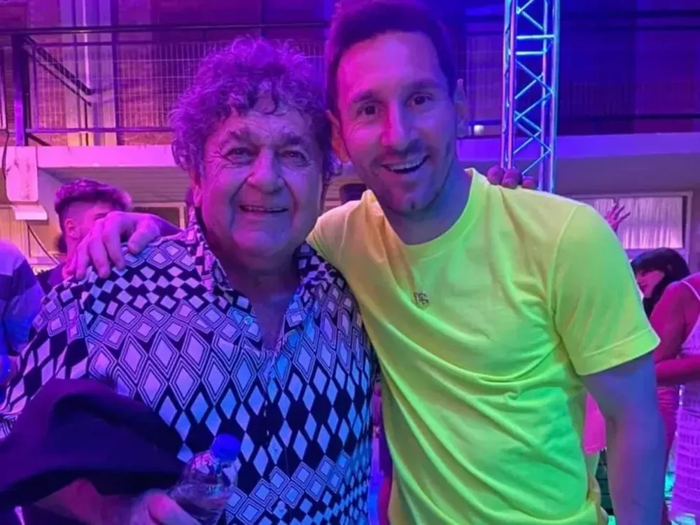 El baile de Lionel Messi y Antonela Roccuzzo en un show de Los Palmeras