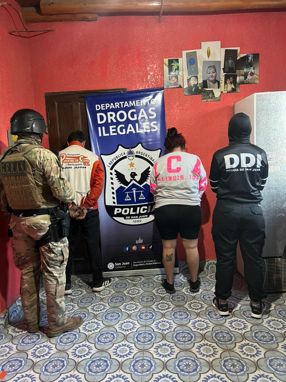 Los detenidos son hermanos de apellido Ibaceta.