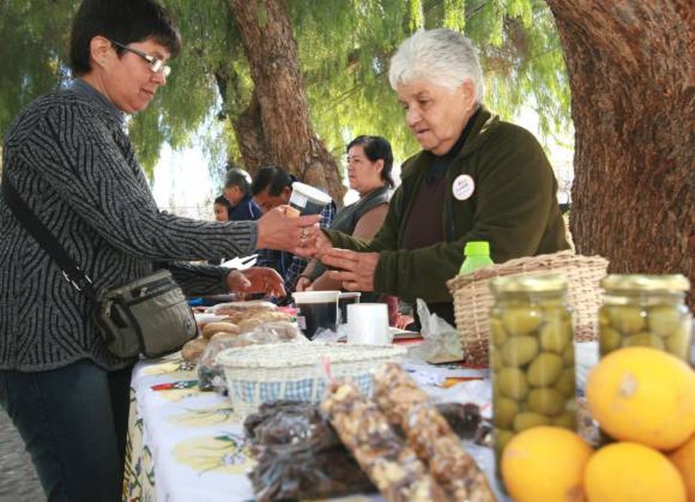Una feria de olores  y sabores