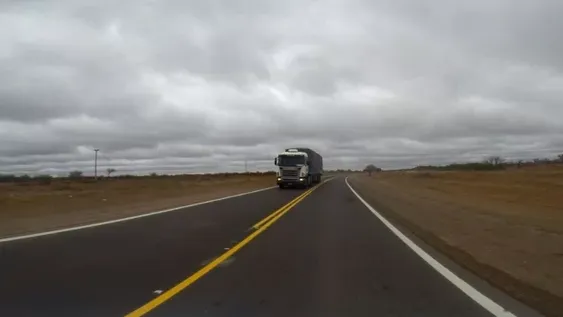 Un accidente en la Ruta 20 dejó a un ciclista en estado grave