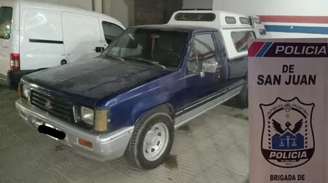Secuestraron una camioneta en Pocito con pedido de captura en Mendoza