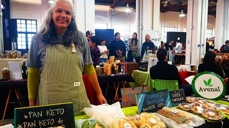 pan verde, de remolacha y hasta de pistacho: la apuesta de la sanjuanina monica machado que sorprende por sus sabores