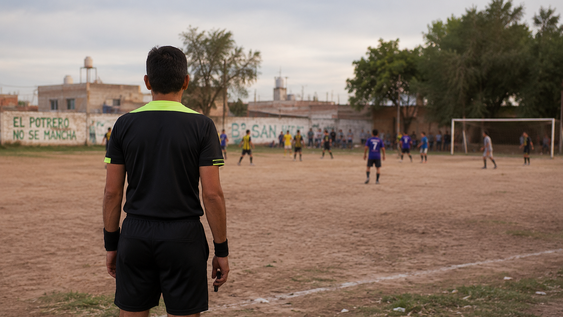 Arbitro imagen ilustrativa