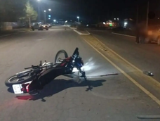 La imagen del accidente de tránsito. La imagen del accidente de tránsito.