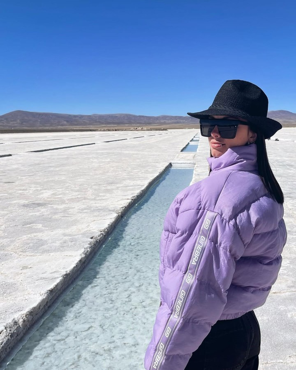 La hincha xeneize Daniela tambi&eacute;n realiza viajes por el interior del pa&iacute;s. | Foto: Instagram