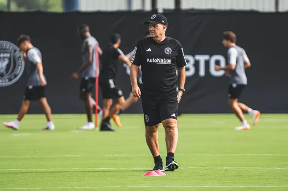 Primer día del Tata Martino en Miami