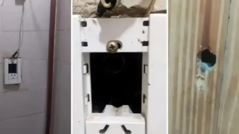 Escándalo en Chaco: un hombre fue acusado de espiar a mujeres y menores con orificios ocultos en un baño