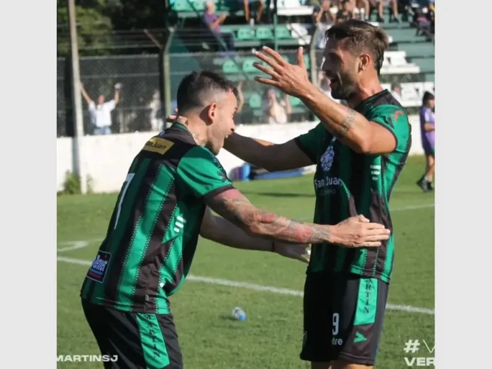 Goleadores. Maxi Casa y Federico González estarán en el ataque de San Martín frente al exigente desafío que es Quilmes.