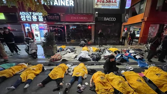 Halloween trágico en la capital de Corea del Sur: 146 muertos