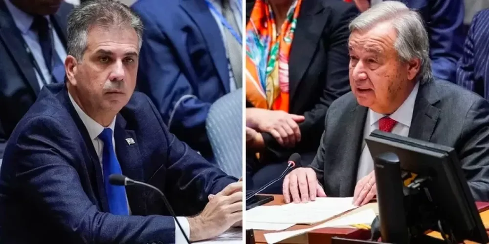 El secretario general de la ONU habló sobre el conflicto en Gaza y el canciller israelí lo liquidó