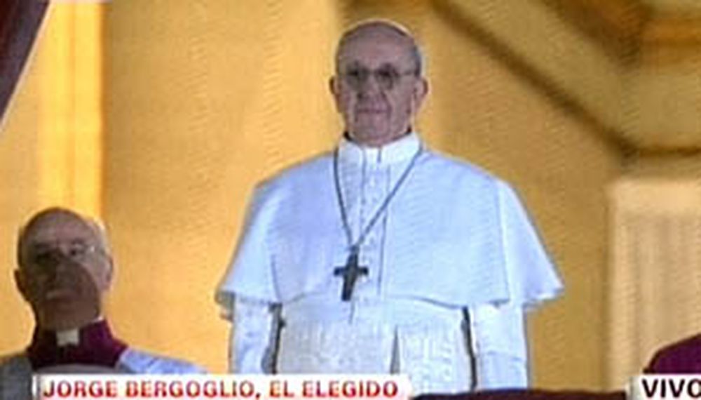 Histórico momento en que anuncian a Bergoglio Papa