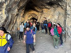 Alumnos de la UNSJ participaron de un circuito de turismo educativo en San Martín.