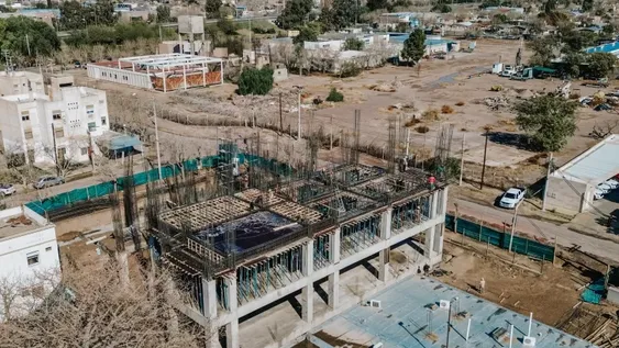 Avanza a buen ritmo la construcción del nuevo Instituto Odontológico: planean inaugurarlo en 2026
