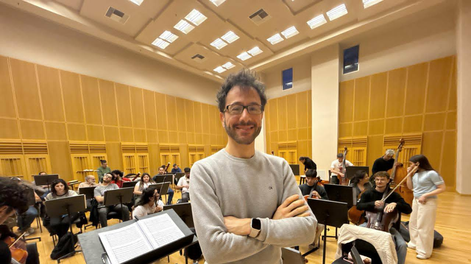 Marcelo Ayub, el director musical de La Traviata, el segundo título que dirigirá en el Teatro del Bicentenario (Fotos Daniel Arias - Diario de Cuyo)&nbsp;