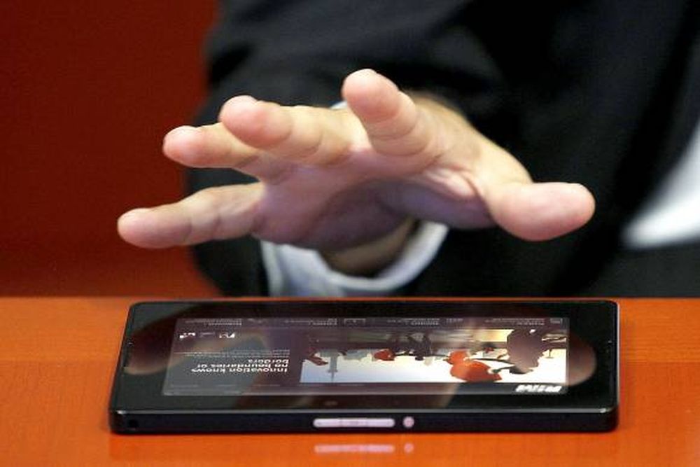 La tableta BlackBerry