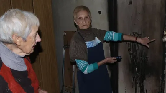 Dos ancianas y el drama de un incendio que fue muy selectivo