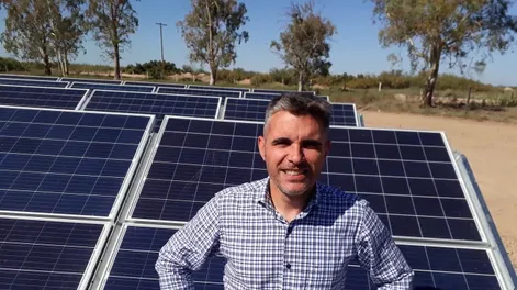 Instalan bomba solar de riego en Iglesia