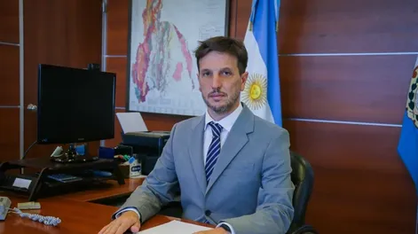 Juan Pablo Perea, ministro de Minería de San Juan.