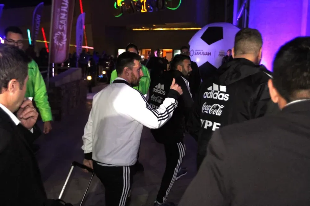 Messi, el responsable de la euforia de los sanjuaninos