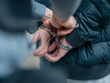 Persona detenida. Imagen ilustrativa.