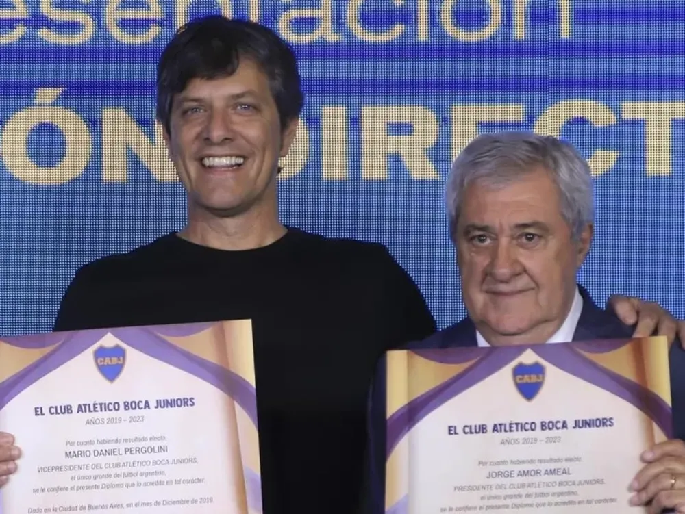 El blooper de Ameal durante su asunción en Boca: ¡se equivocó el nombre de Riquelme!