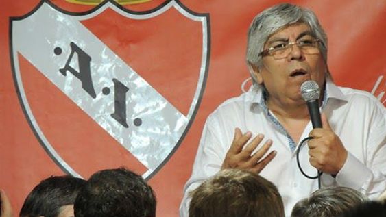 Hugo Moyano irá por la reelección en Independiente