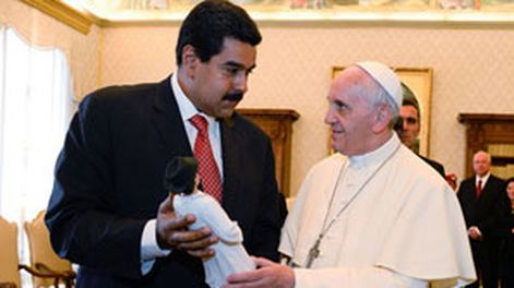 El Papa buscará retomar el diálogo con Venezuela