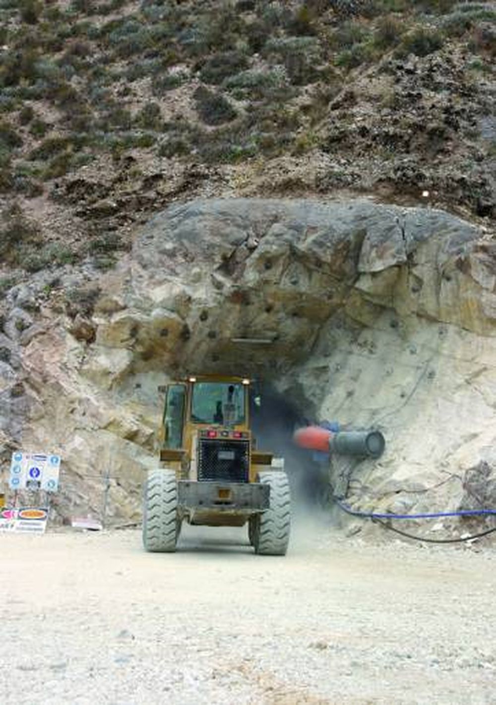 Tres rampas de acceso, la clave de la seguridad del Gualcamayo bajo tierra