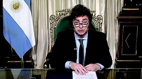 Milei advirtió de una catástrofe si no  se aprueba la Ley Omnibus