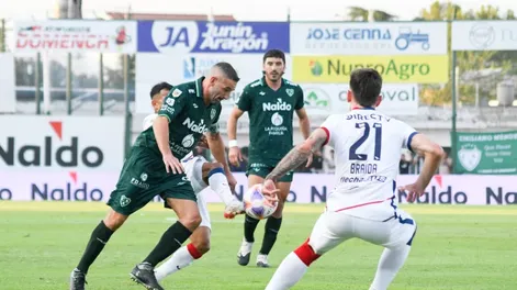 San Lorenzo derrotó a Sarmiento en Junín y se prendió arriba