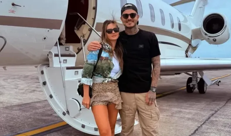 Mauro Icardi y la China Suárez viajaron de urgencia a Buenos Aires.&nbsp;
