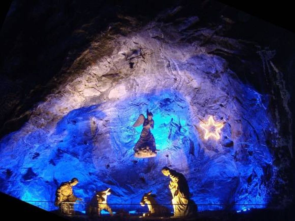 Un spa en el interior de la Catedral de Sal