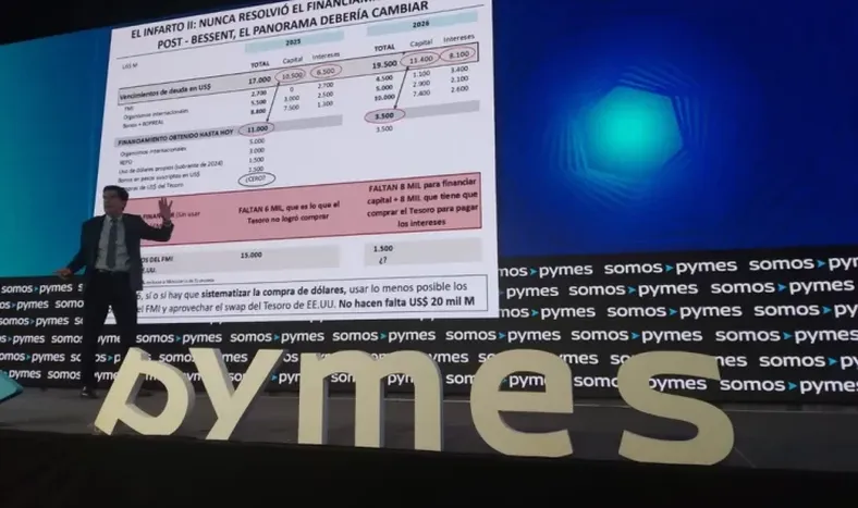 Carlos Melconian: “El mercado cambiario está con pulmotores”