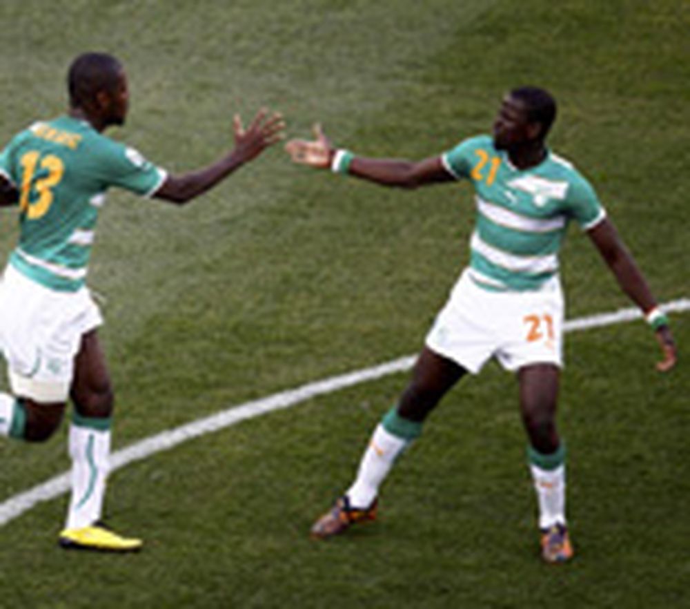 Costa de Marfil se fue con goles