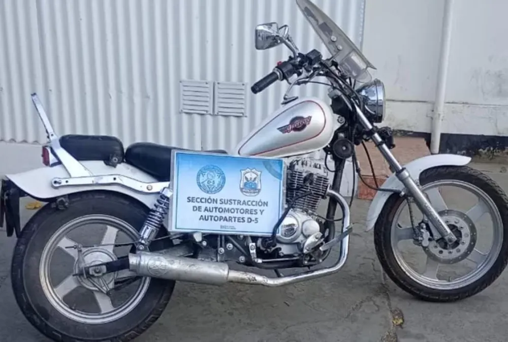 Secuestran tres motos vinculadas a delitos