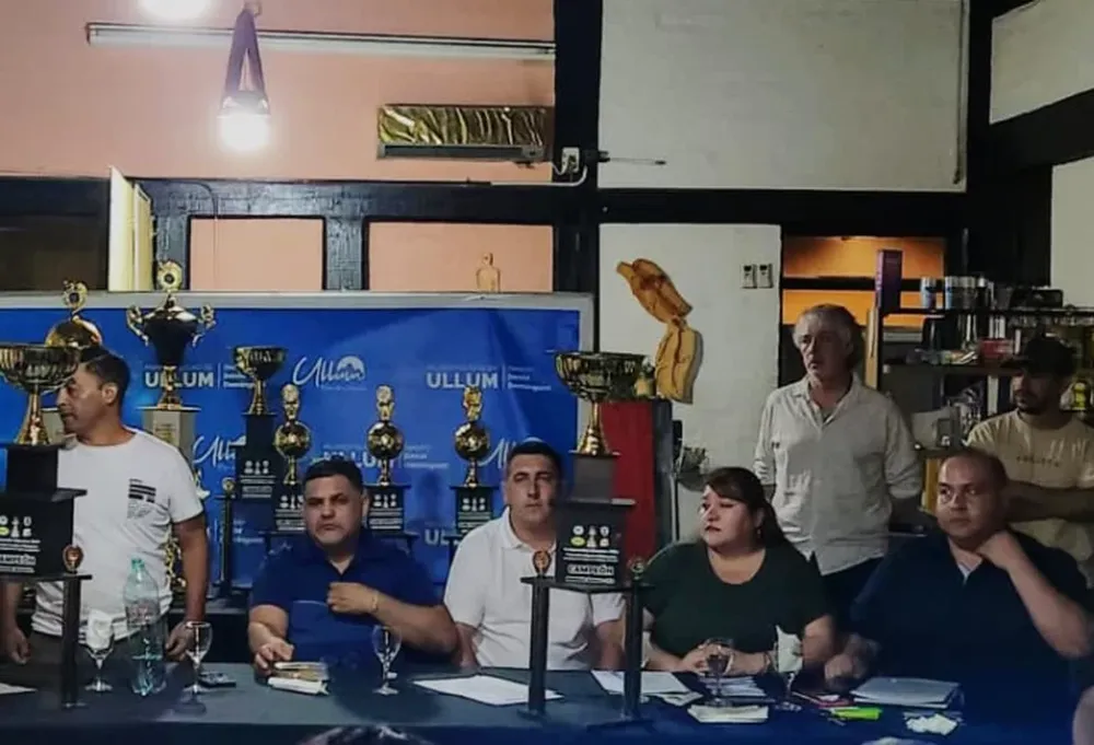 DESPEDIDA. En la Liga Ullum-Zonda se realizó el sorteo de la Copa 2025.