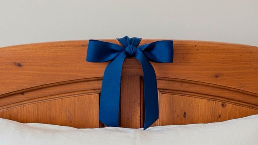 Qué significa colocar una cinta azul en la cama y cuál es su función según el Feng Shui