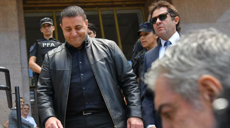 Pablo Toviggino, al salir de los tribunales.
