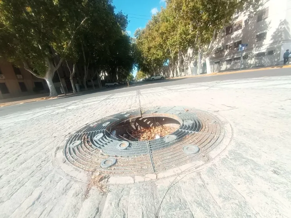 Fuentes de agua sin funcionar