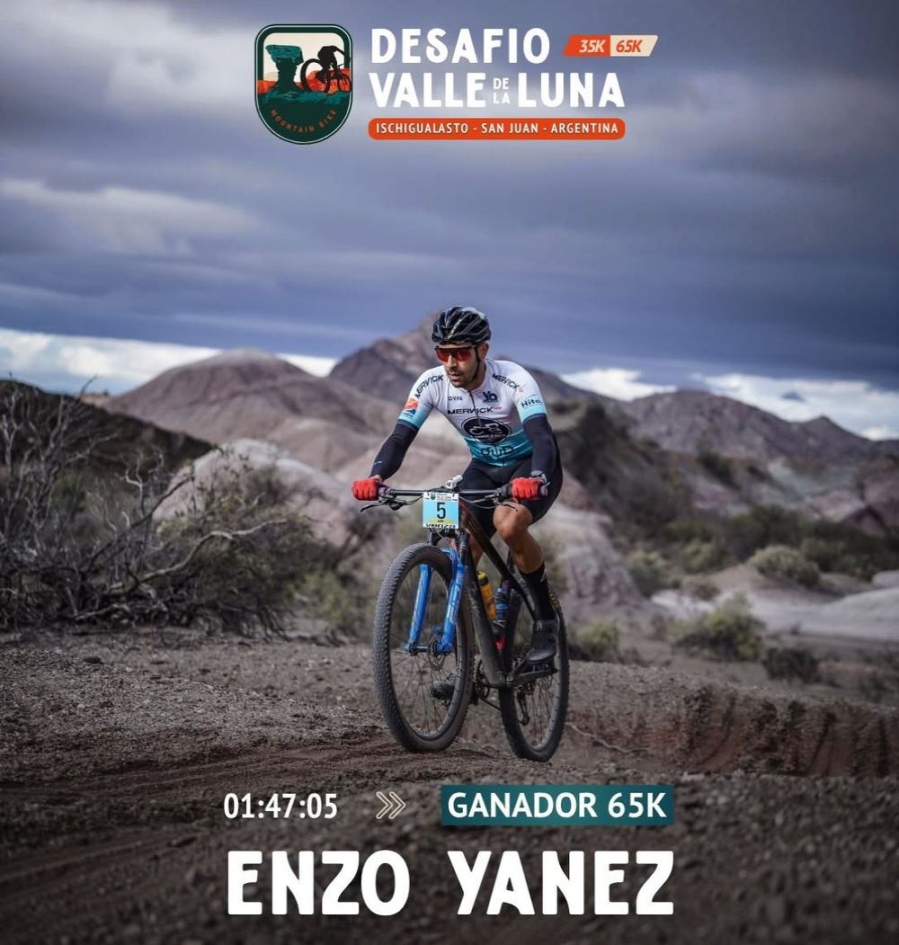 Primero. En Caballeros, en la categoría Competitiva, el triunfo fue de Enzo Yañez.